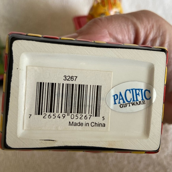 Pacific Giftware CM Redwine Hear See Speak No Evil Colorful Cat Trinket Box Set - Picture 5 of 12